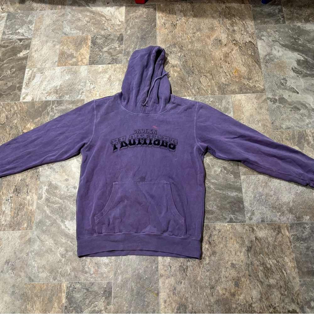 Broken Promises Purple Hoodie